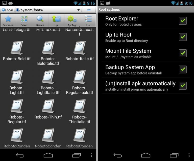 آموزش نصب فونت در اندروید
