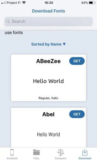 آموزش نصب فونت در ایفون