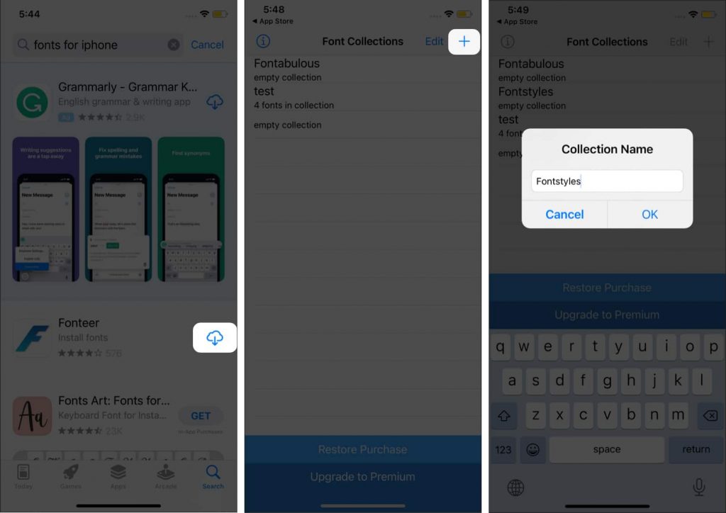 آموزش نصب فونت در ایفون