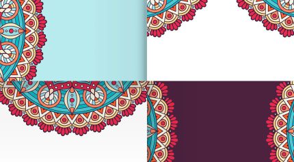 وکتور بکگراند اسلیمی