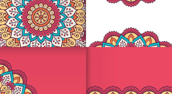 بک گراند وکتور اسلیمی