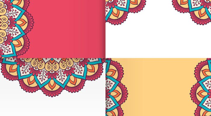 پشت زمینه وکتور اسلیمی