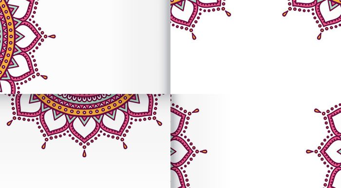 وکتور اسلیمی صورتی