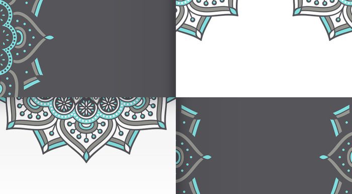 وکتور اسلیمی رنگارنگ