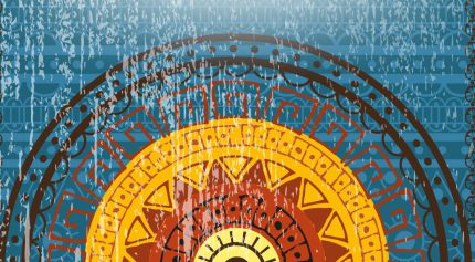 وکتور اسلیمی ماندالا پترن دار