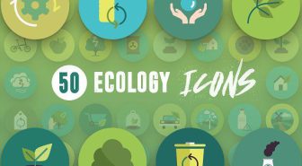 مجموعه 50 آیکن اکولوژی و زیست محیطی