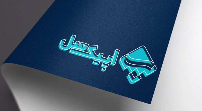 موکاپ لوگو روی کاغذ با قابلیت تغییر رنگ