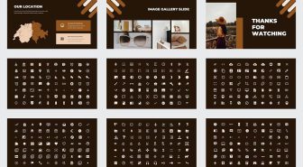 قالب پاورپوینت کسب و کار گرنا تیره و روشن