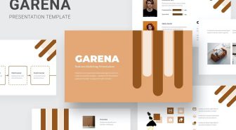 قالب پاورپوینت کسب و کار گرنا تیره و روشن