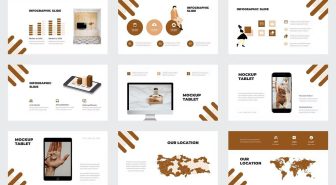 قالب پاورپوینت کسب و کار گرنا تیره و روشن