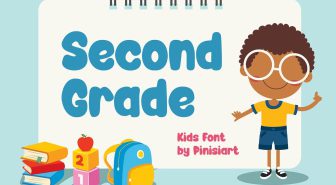 فونت Second Grade انگلیسی