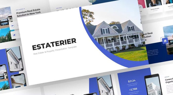 قالب پاورپوینت املاک استیتریر