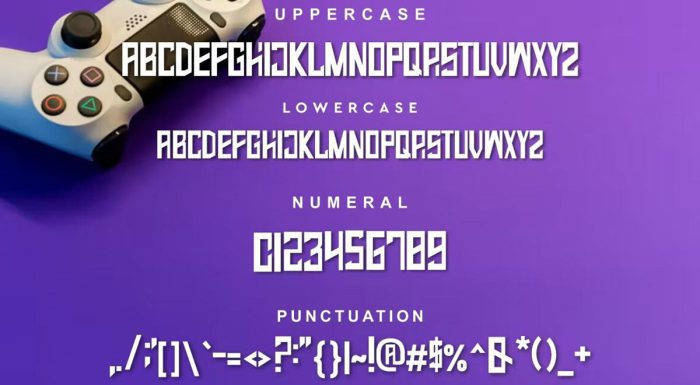 فونت Gasage انگلیسی