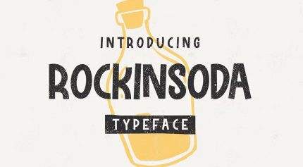 فونت Rockinsoda انگلیسی