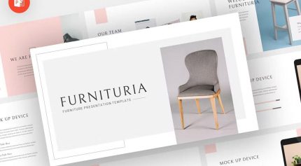 قالب پاورپوینت مبلمان و دکوراسیون فارنیچوریا