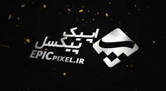 موکاپ لوگو طلایی و نقره ای افکت دار