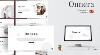 قالب پاورپوینت اونرا با 5 رنگ مختلف