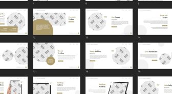 قالب پاورپوینت اونرا با 5 رنگ مختلف