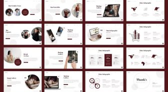 قالب پاورپوینت اونرا با 5 رنگ مختلف