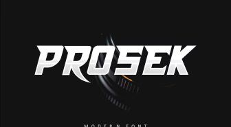 فونت Prosek انگلیسی