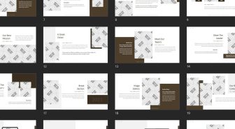 قالب پاورپوینت یارا با 5 رنگ مختلف