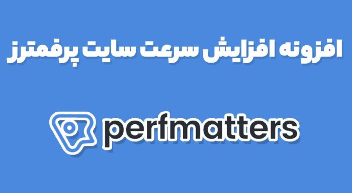 افزونه افزایش سرعت سایت پرفمترز Perfmatters