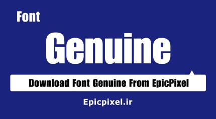 فونت Genuine