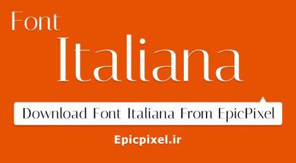 فونت Italiana