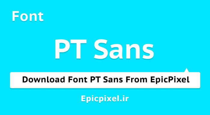 فونت PT Sans