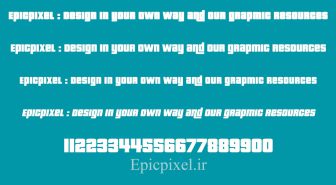 فونت جی تی ای فارسی