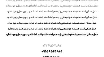 فونت وندا فارسی