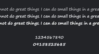 فونت مانلی فارسی