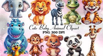 عکس های دوربری شده بچه حیوانات شاد کودکانه