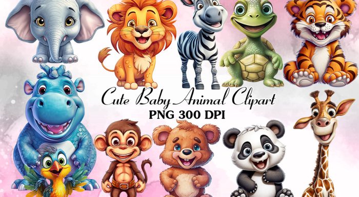 عکس های دوربری شده بچه حیوانات شاد کودکانه