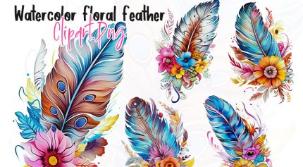 عکس های دوربری شده پر گلدار آبرنگی