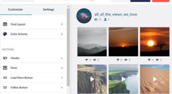 افزونه Instagram Feed Pro نمایش پست های اینستاگرام وردپرس اینستاگرام فید پرو