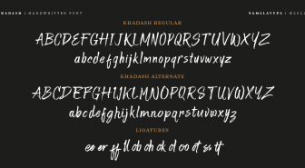 فونت خدش فارسی