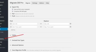 افزونه WP Migrate DB Pro جابجایی آسان سایت وردپرس میگریت پرو