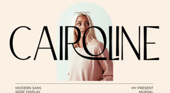 فونت Cairoline انگلیسی
