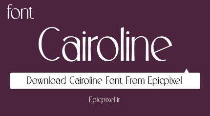 فونت Cairoline انگلیسی