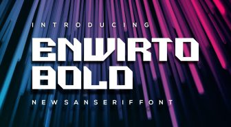 فونت Enwirto انگلیسی