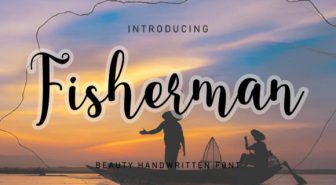 فونت Fisherman انگلیسی