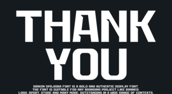 فونت Girkon Spojisba انگلیسی