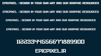 فونت Girkon Spojisba انگلیسی