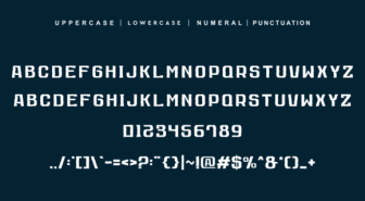 فونت Girkon Spojisba انگلیسی