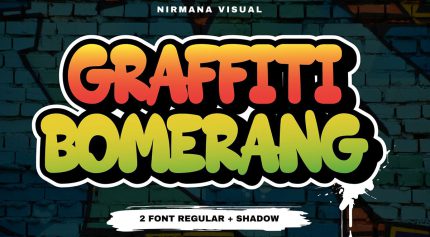 فونت Graffiti Bomerang انگلیسی