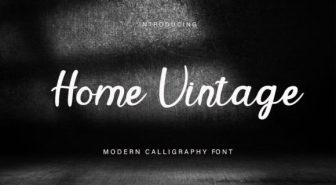 فونت Home Vintage انگلیسی