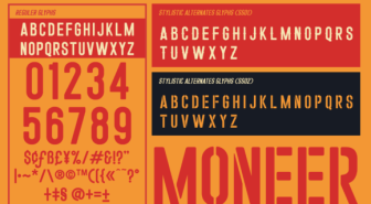 فونت Moneer انگلیسی