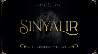 فونت Sinyalir انگلیسی