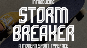 فونت Storm Breaker انگلیسی